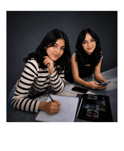 Estudiante de diseño gráfico