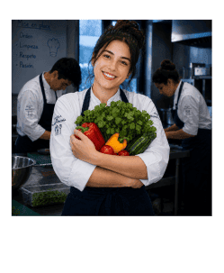 Estudiante de gastronomía